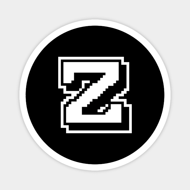 Monochrome Zeppelin Games Logo Magnet by ZeppelinGames